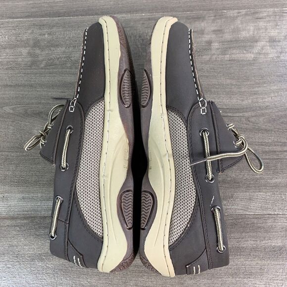 Stoney River Mens Top Sider Boat Shoes Size 8 M Leather Moccasins Casual - Picture 9 of 10